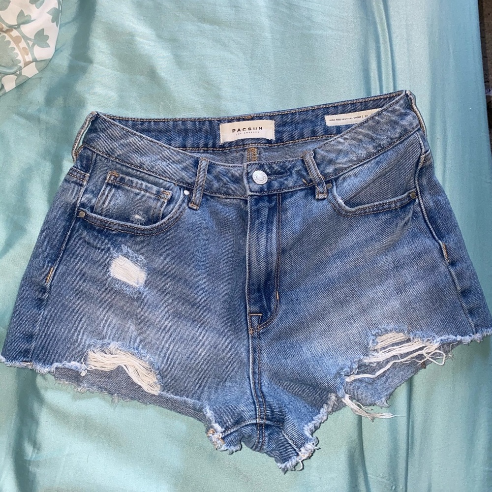 Pac-sun high waisted festival shorts